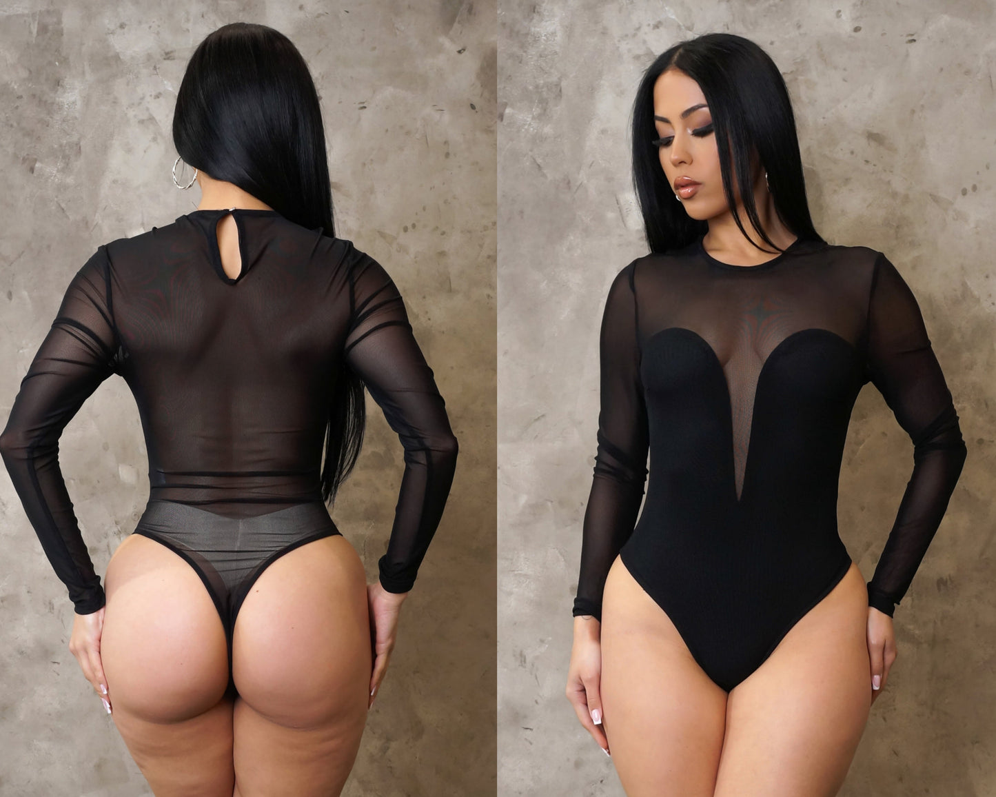 Cut deep bodysuit