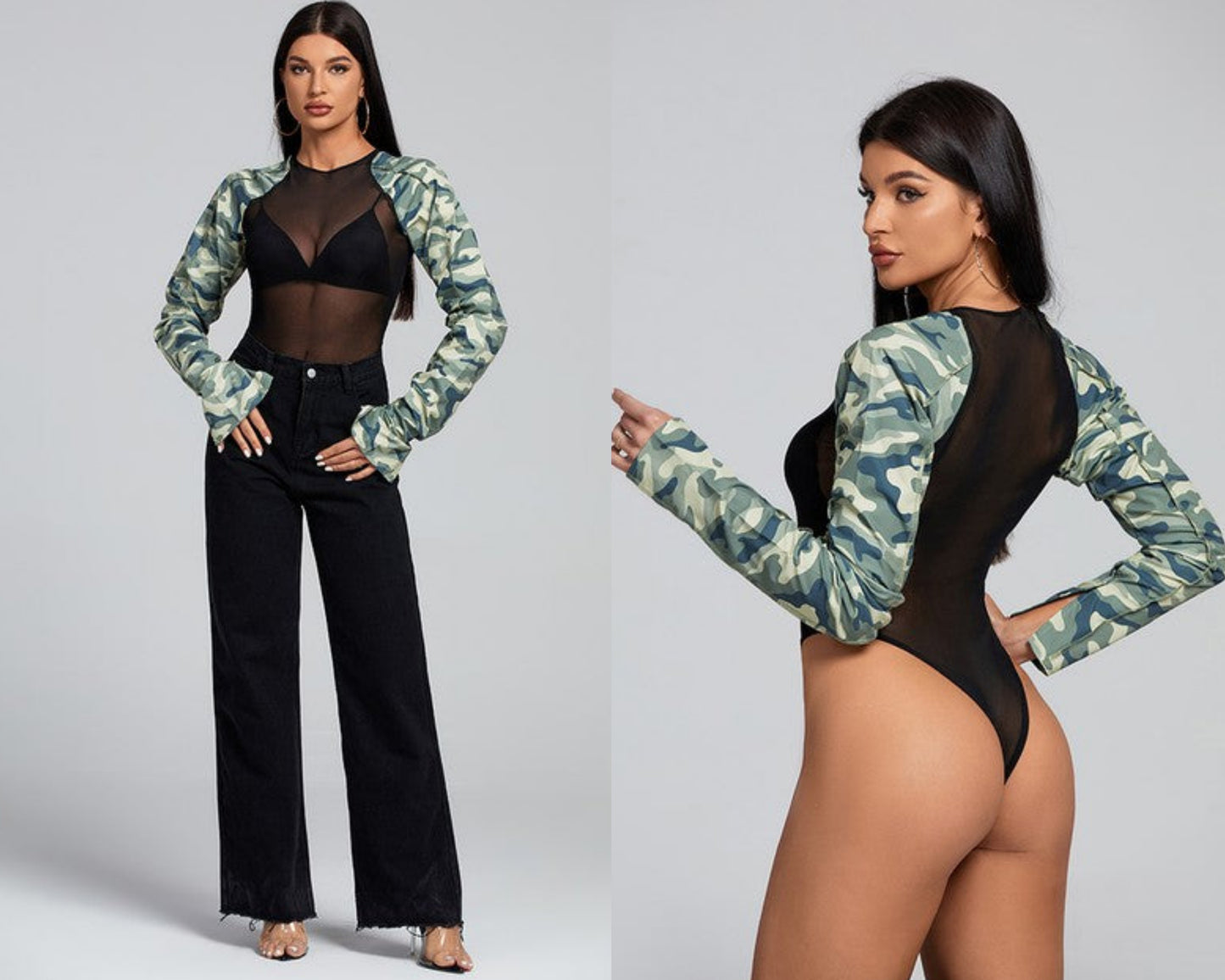 The Mila camo top