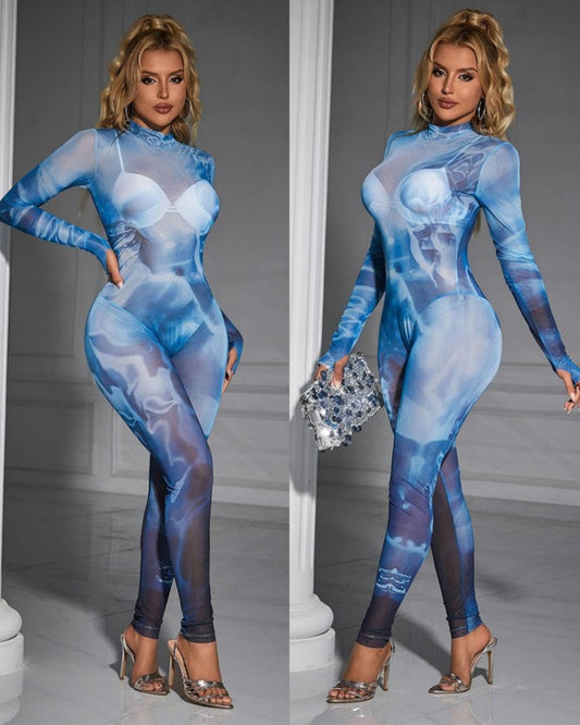 In the clouds jumpsuit