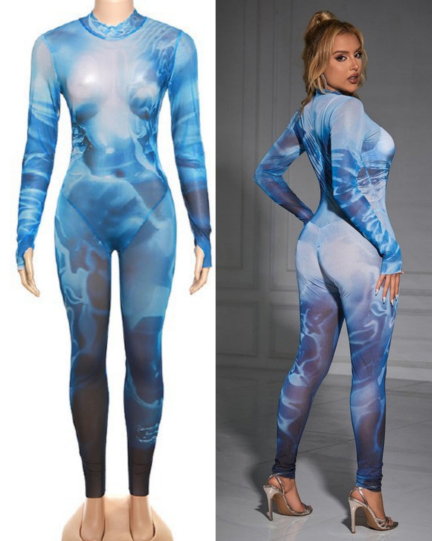 In the clouds jumpsuit