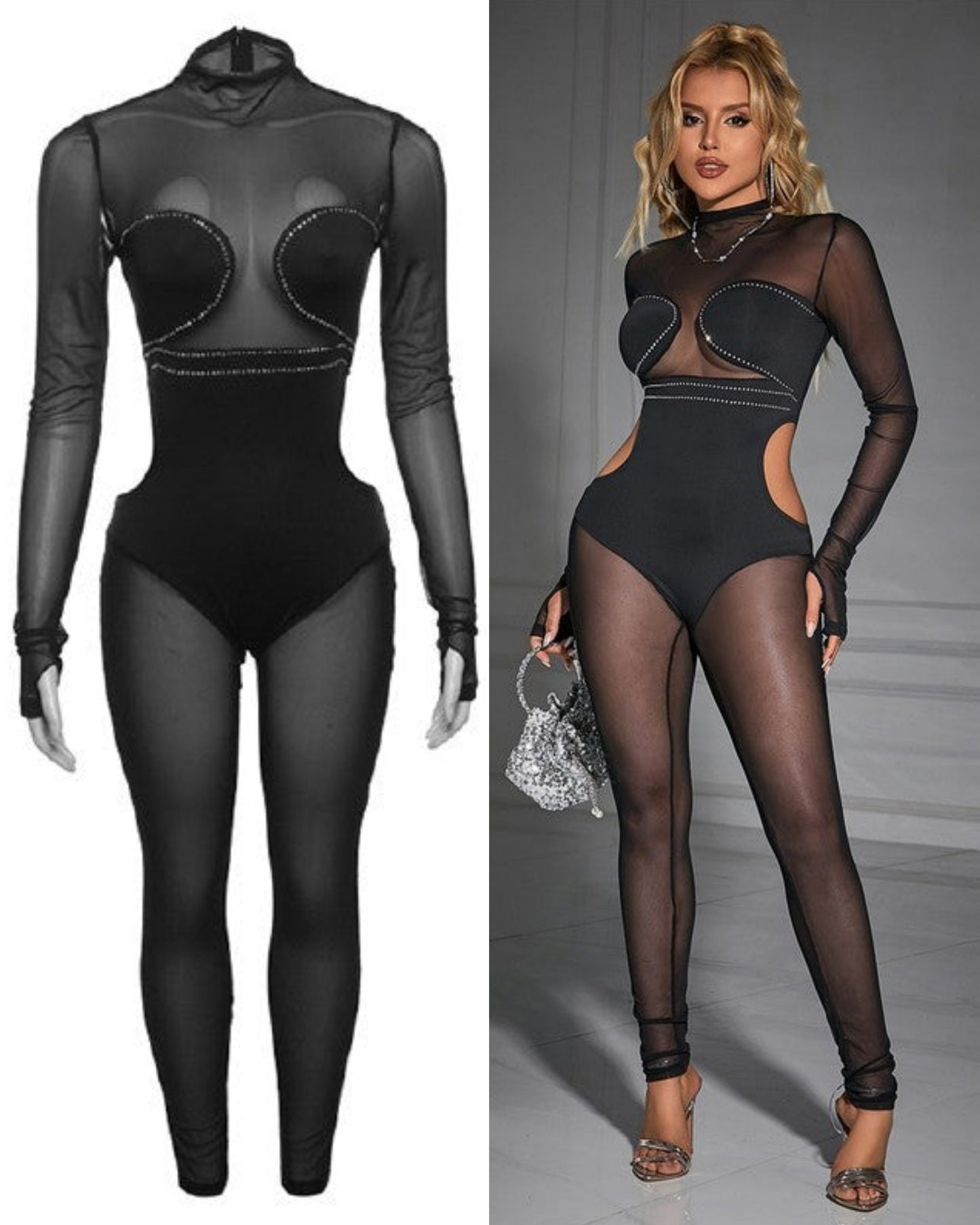 Dancing diamonds jumpsuit