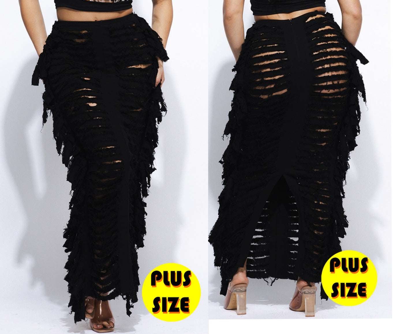Never distressed skirt