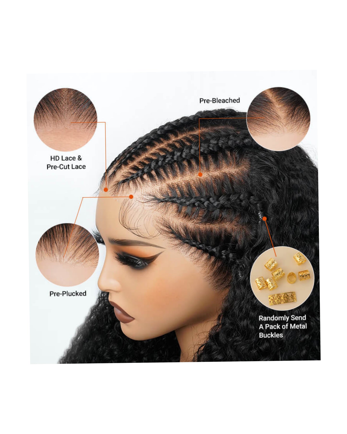 Sassy fully styled wig ready to wear