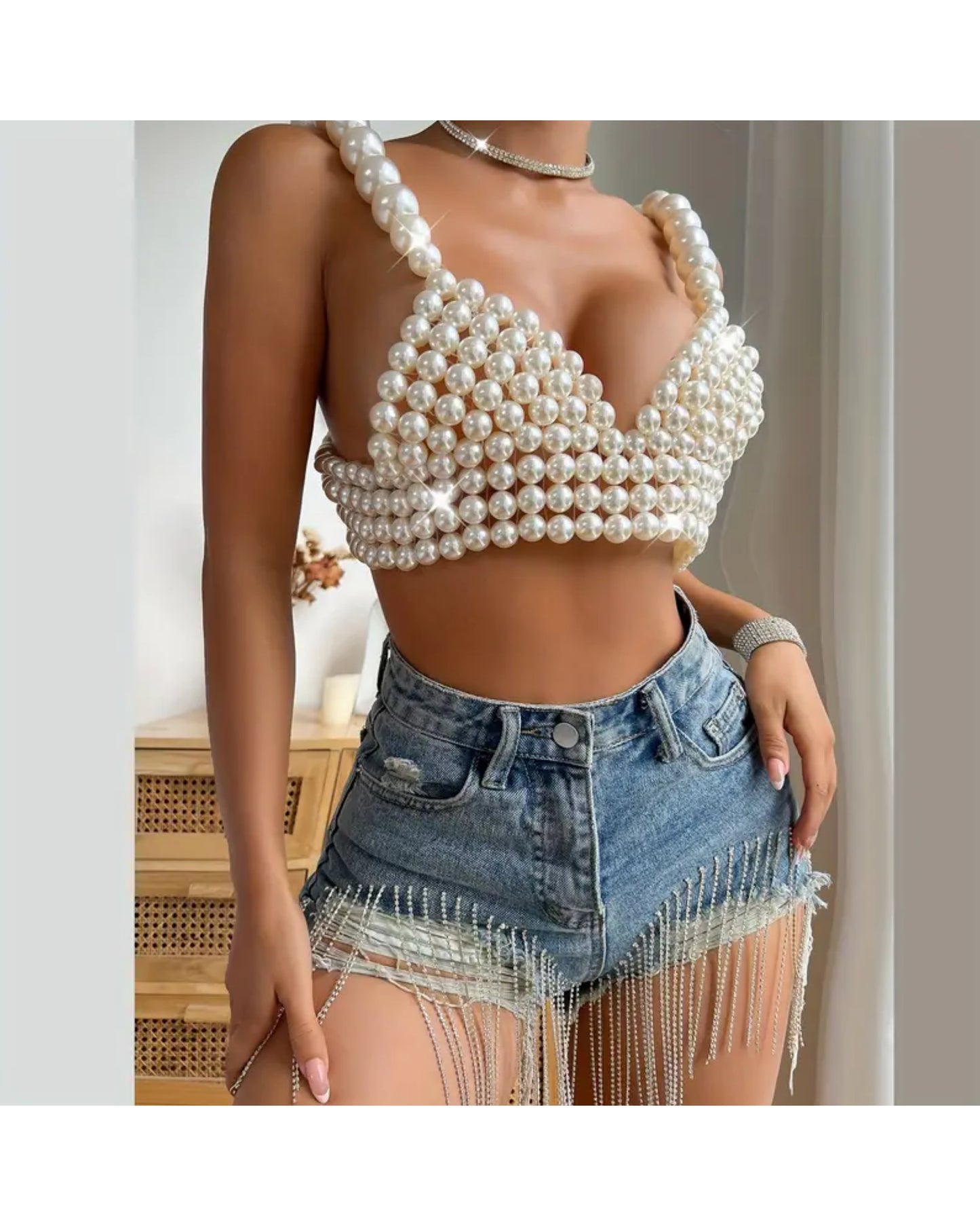 All the pearls top