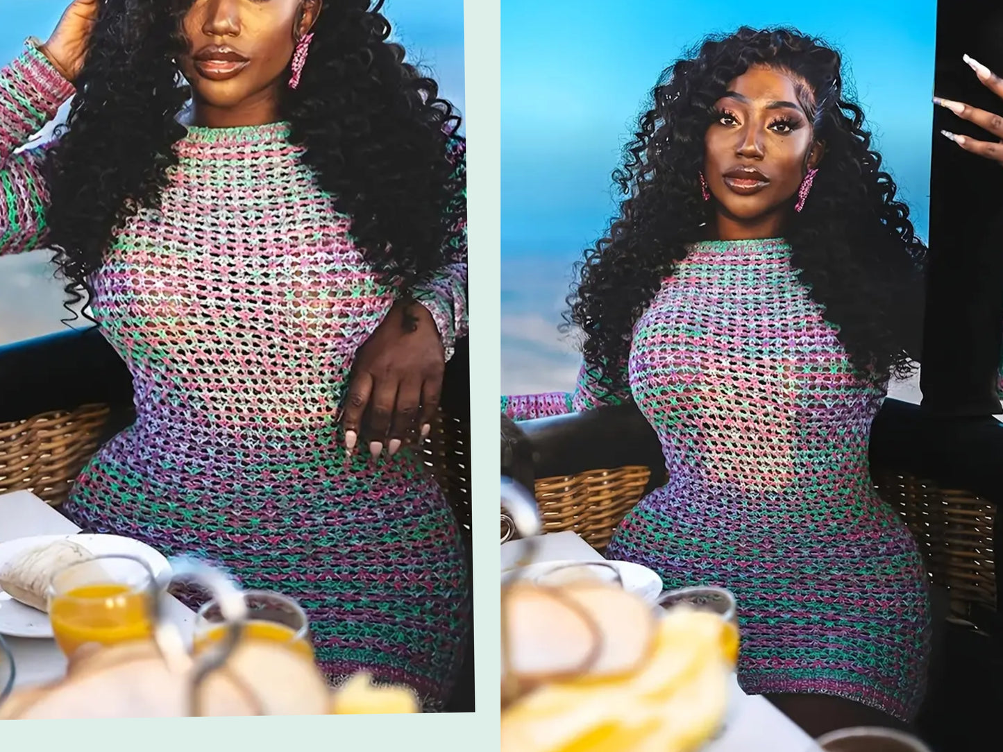 Live In color dress