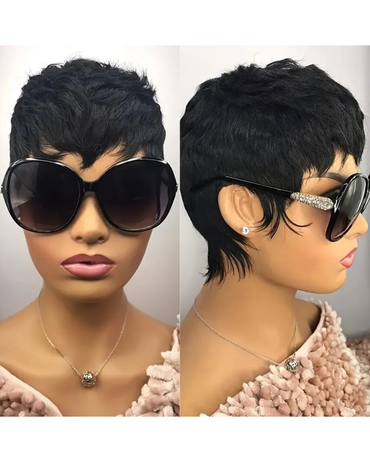 Daisy short human hair wig