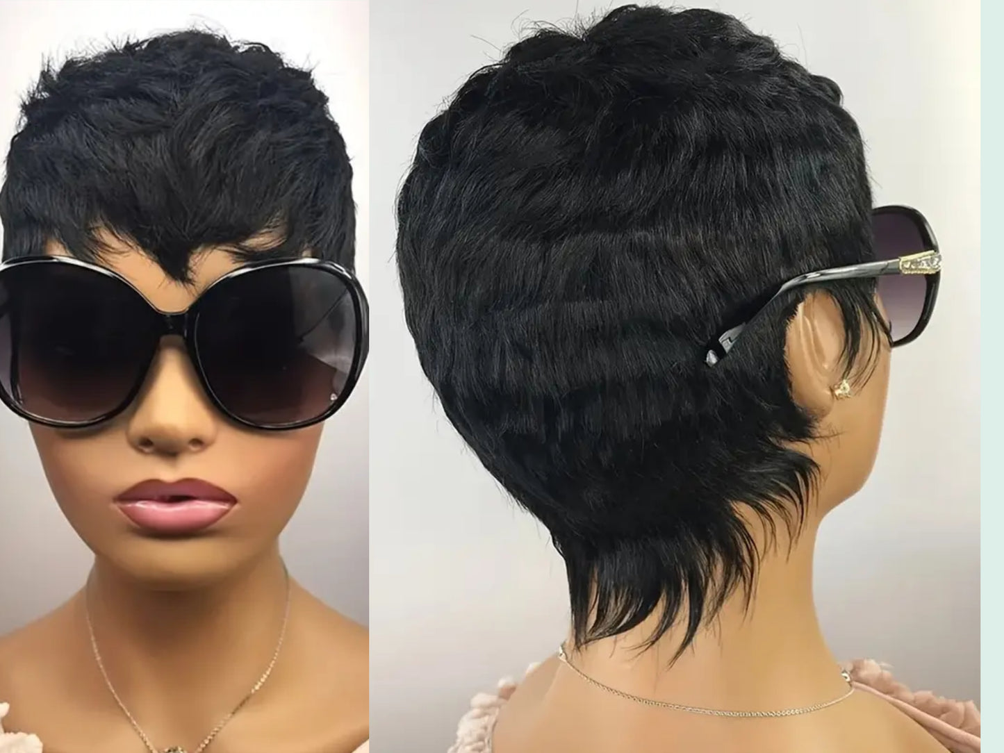 Daisy short human hair wig