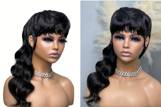 Jizelle mullet wig