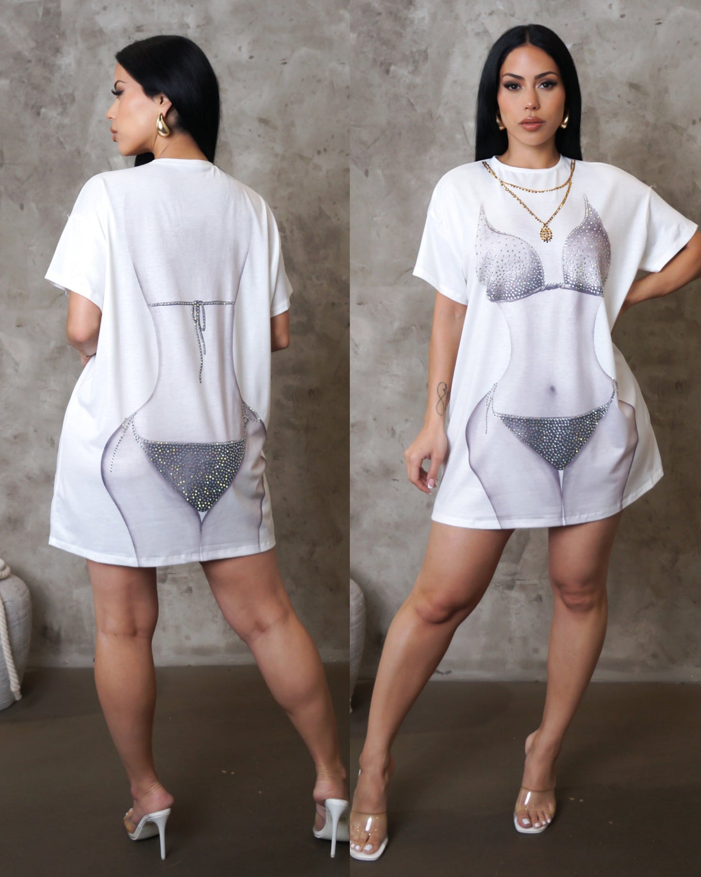 New body tee dress