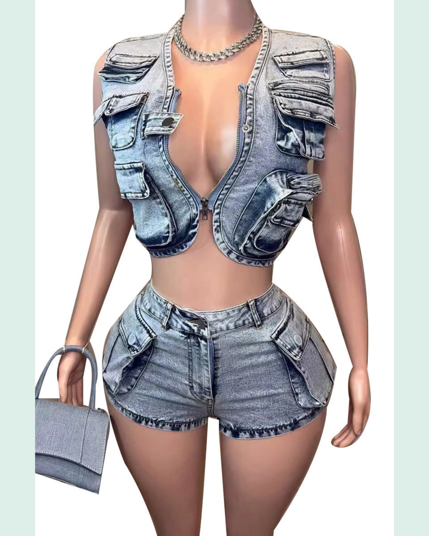 Frequency denim set