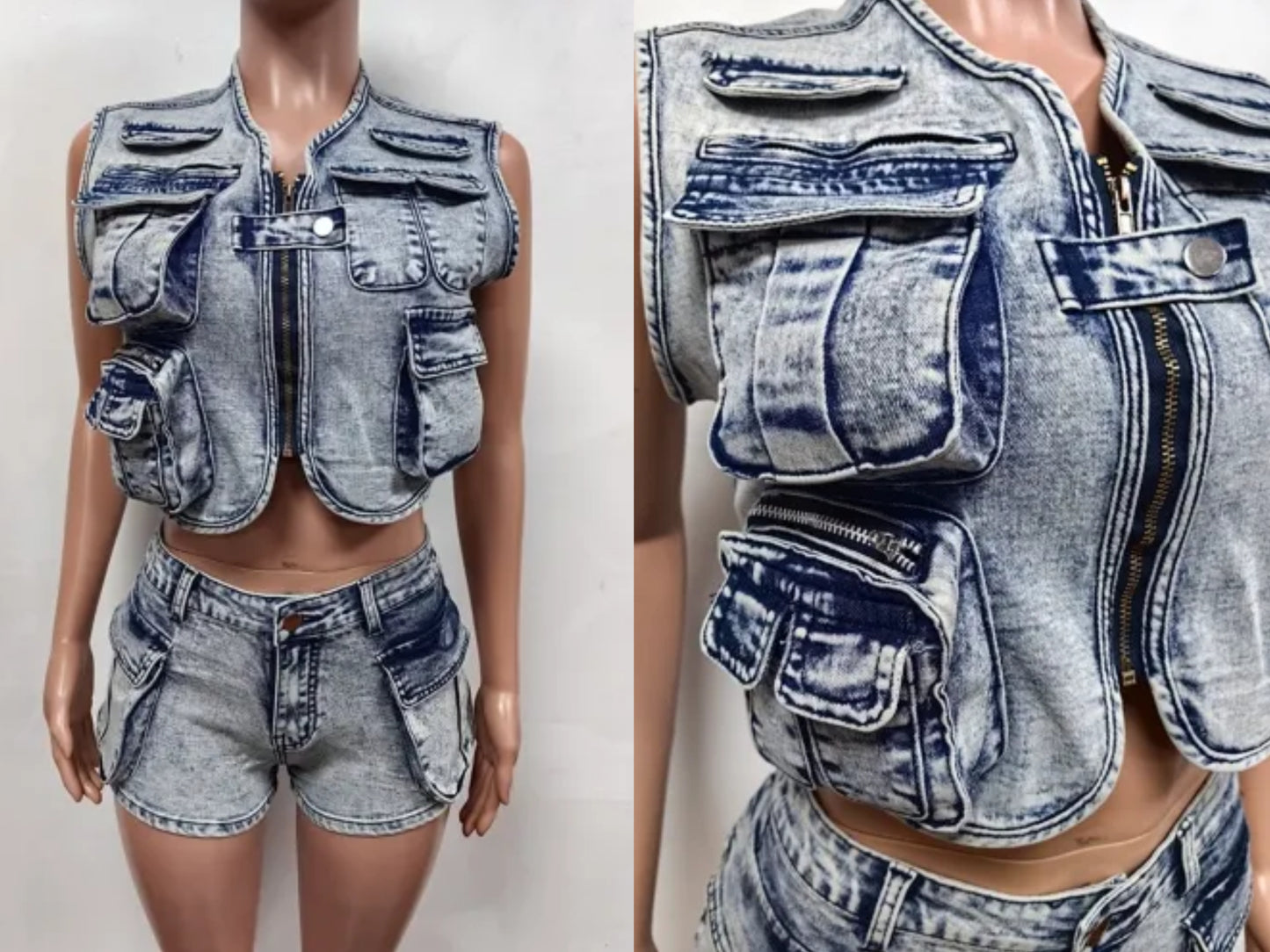 Frequency denim set