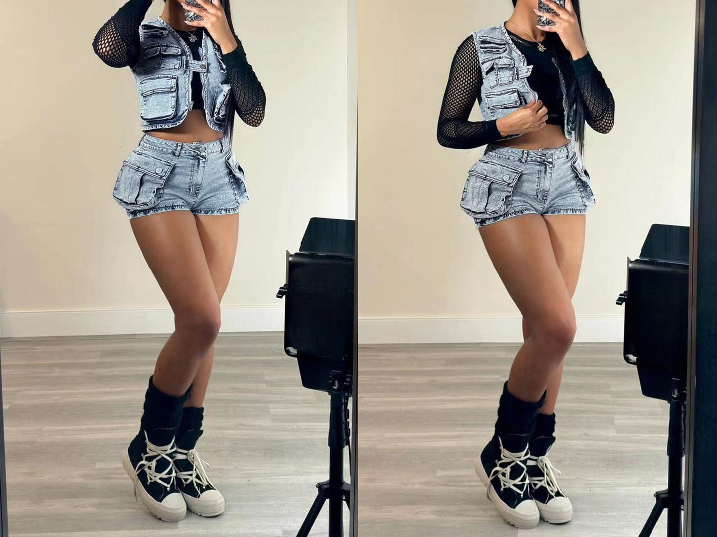 Frequency denim set
