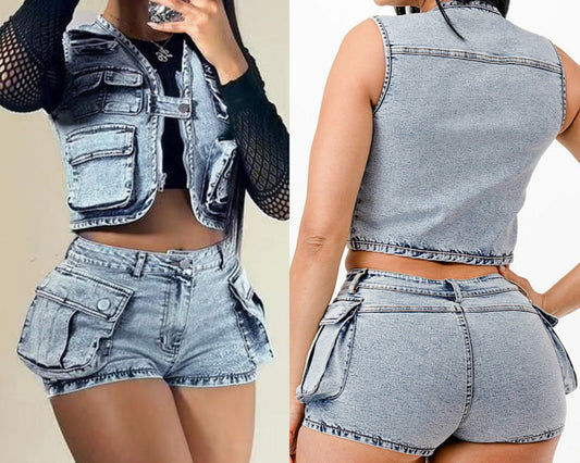 Frequency denim set