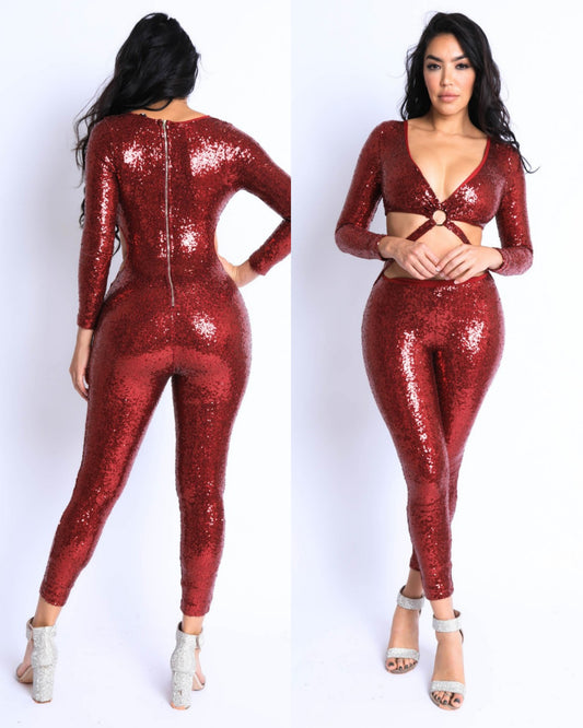 Baddie leader jumpsuit