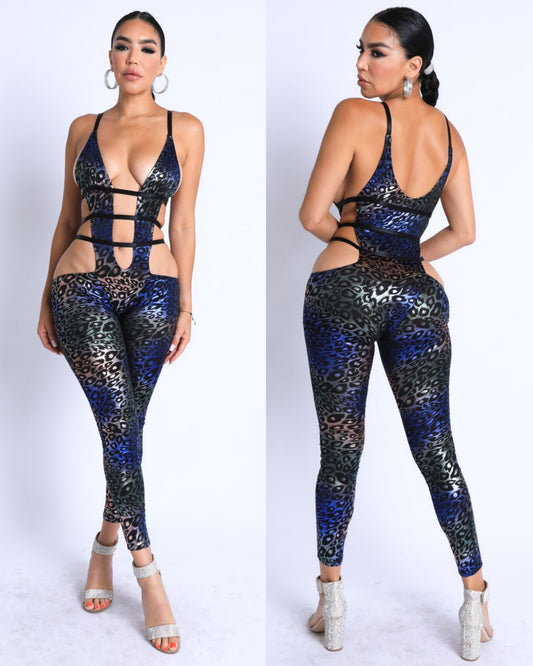 Tropical hottie jumpsuit