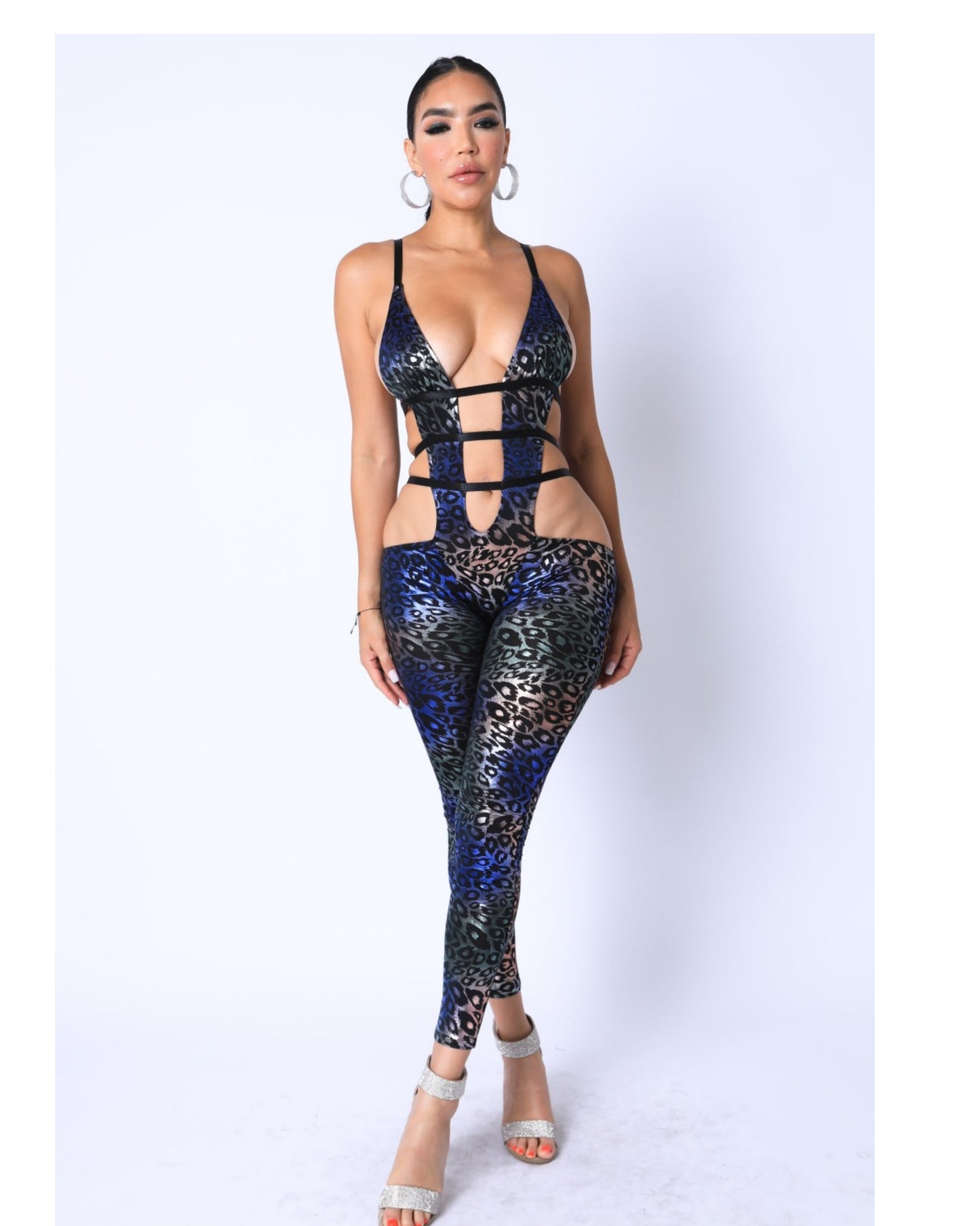 Tropical hottie jumpsuit