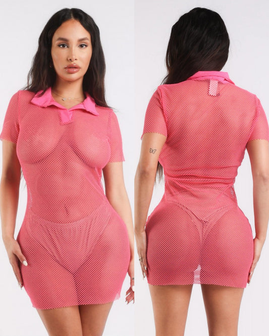 Chelsea polo net dress