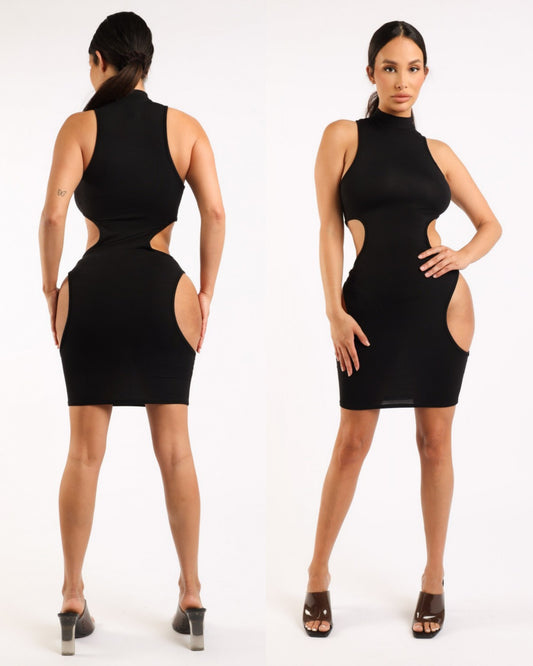 Peek a boo dress
