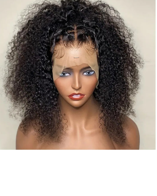Izzy short kinky curly wig