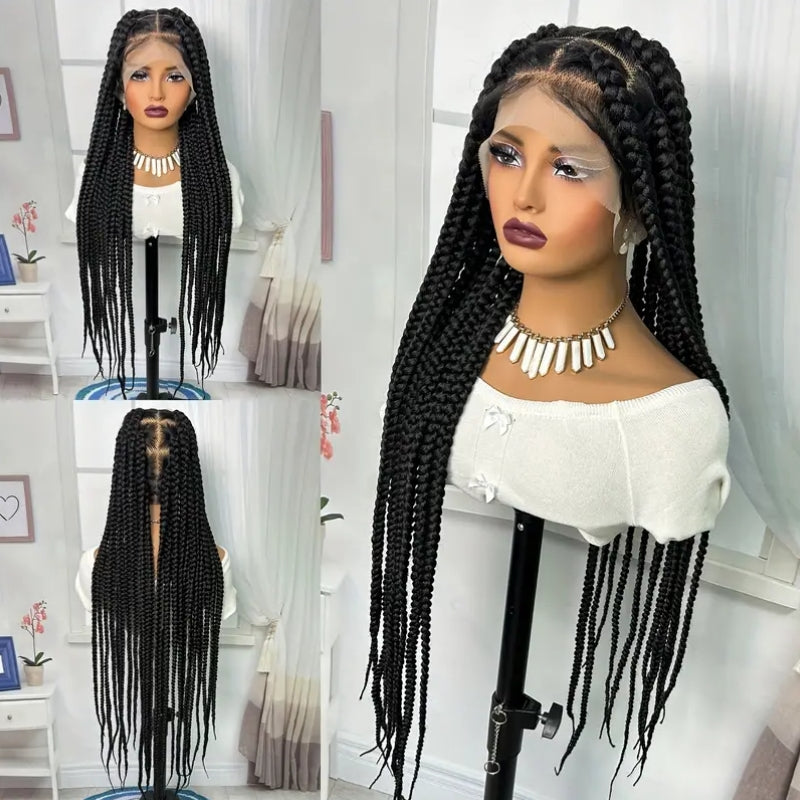 Marie xl box braid lace wig