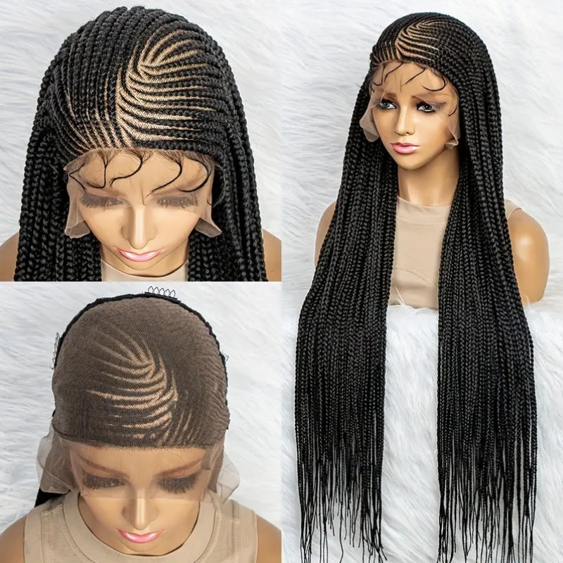 Tiana cornrow layer lace wig