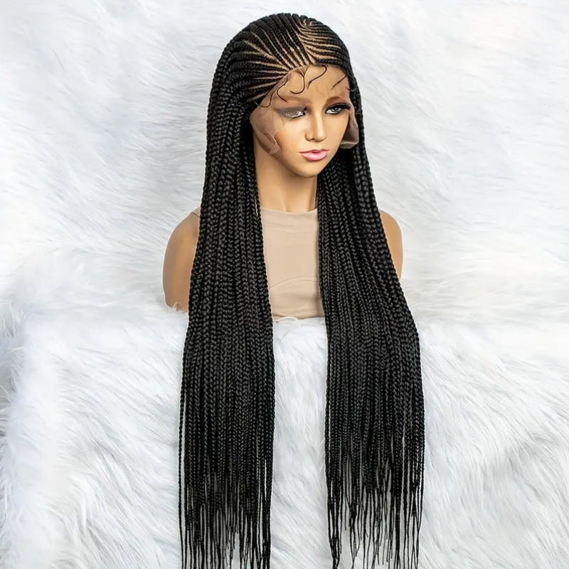 Tiana cornrow layer lace wig