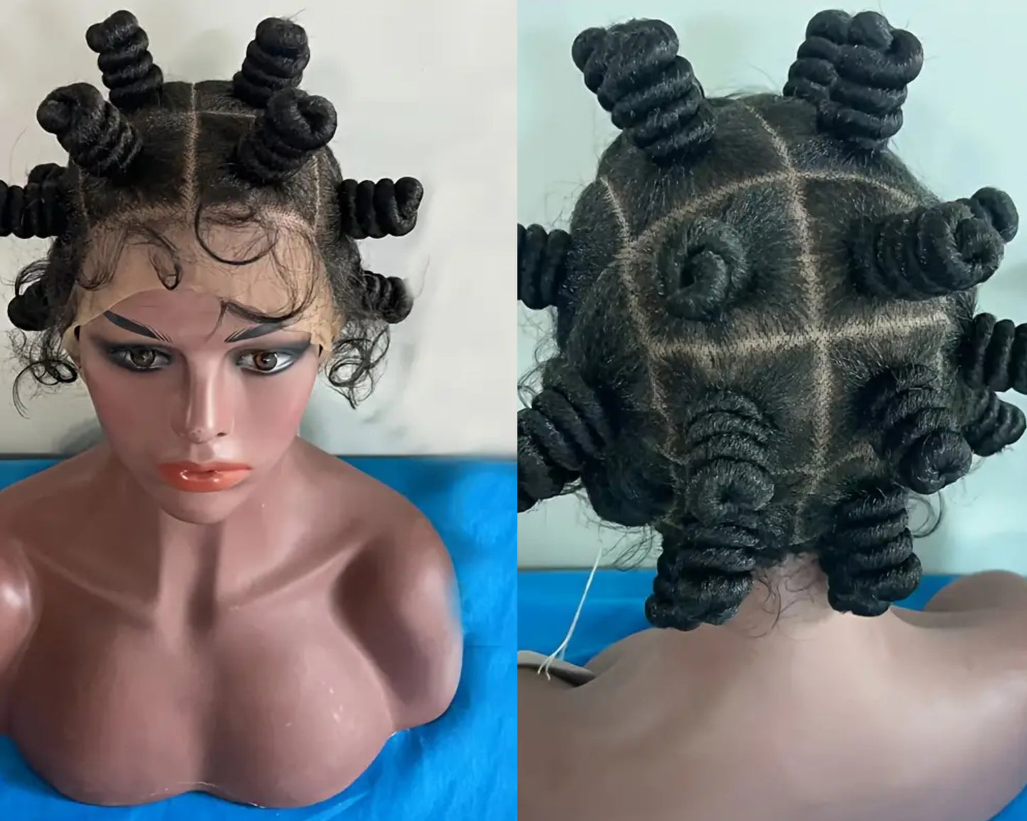 Nubian lace wig