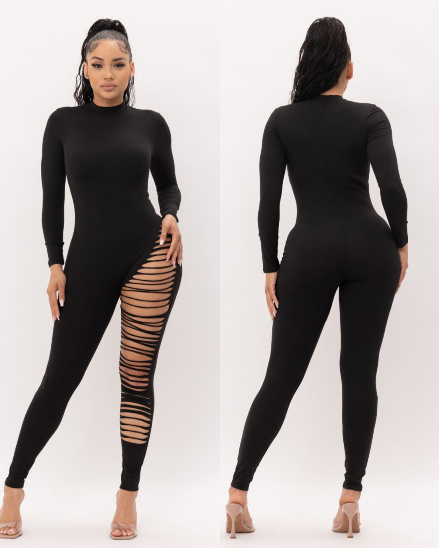 One sided jumpsuit