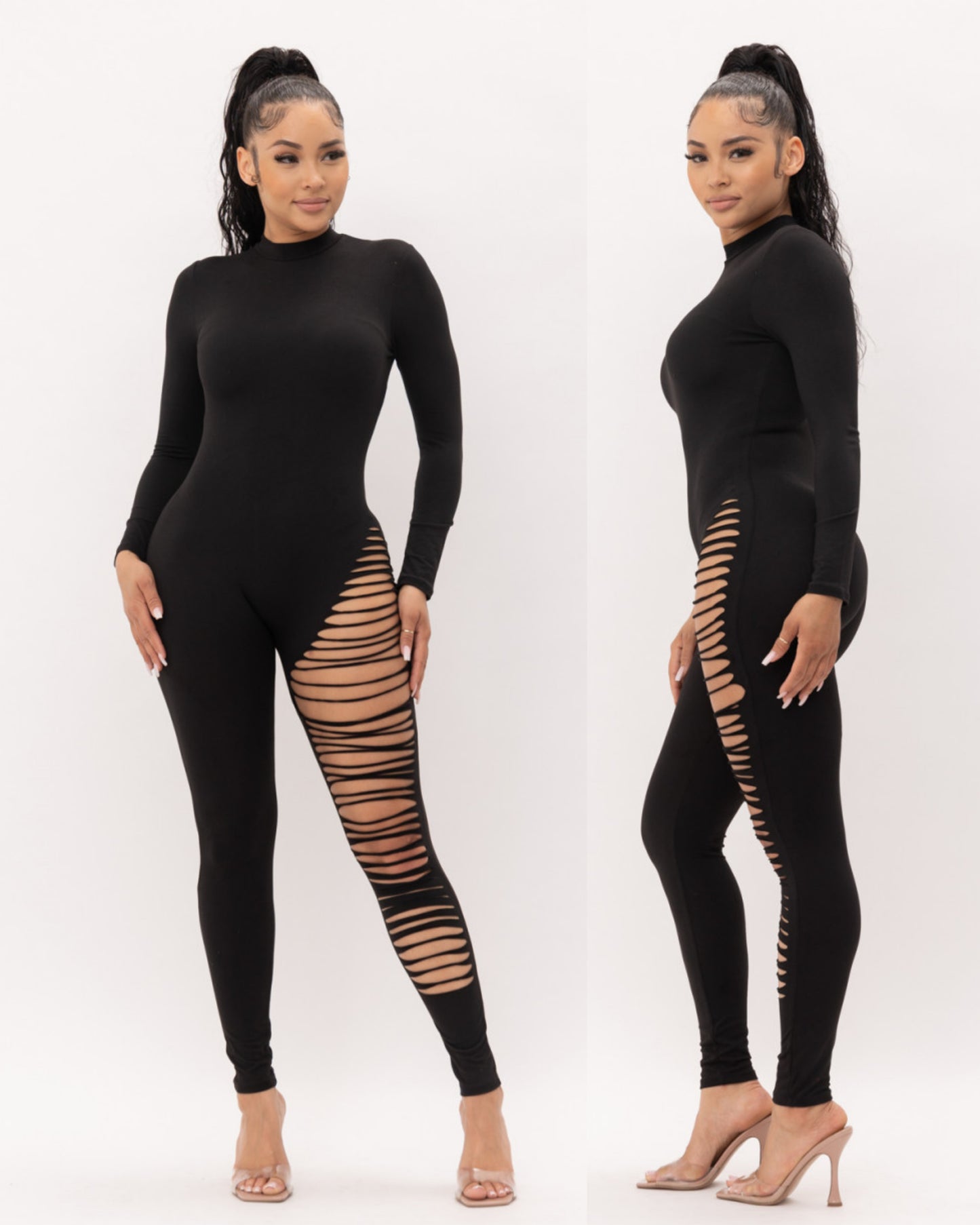 One sided jumpsuit