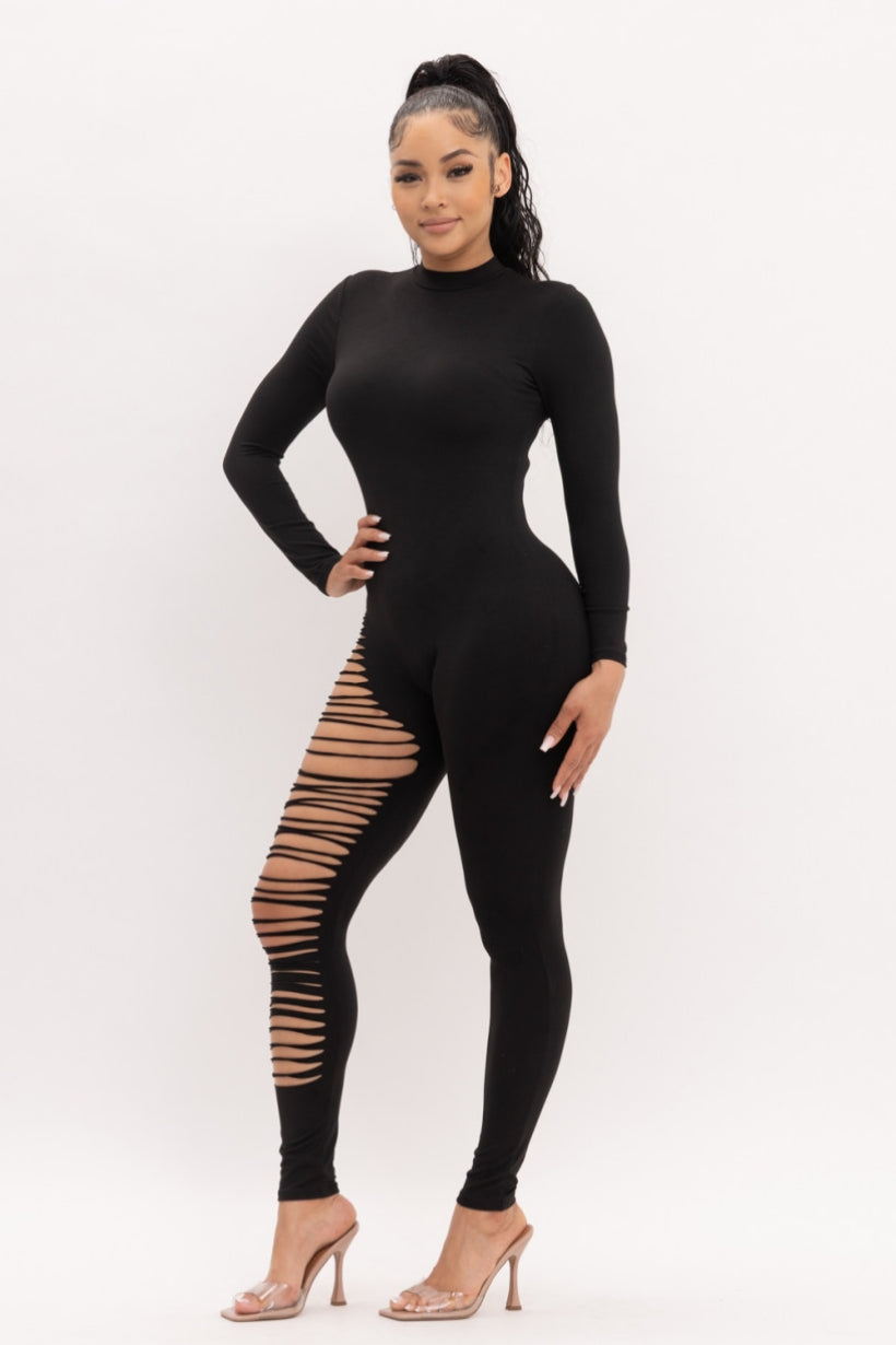 One sided jumpsuit