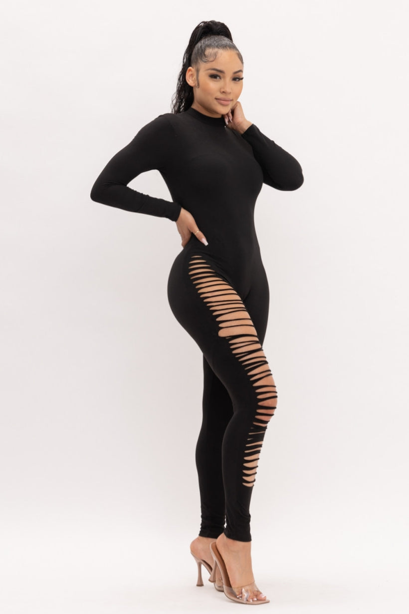 One sided jumpsuit