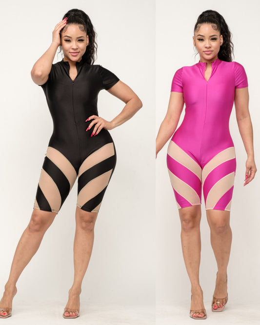 Yoga chic romper
