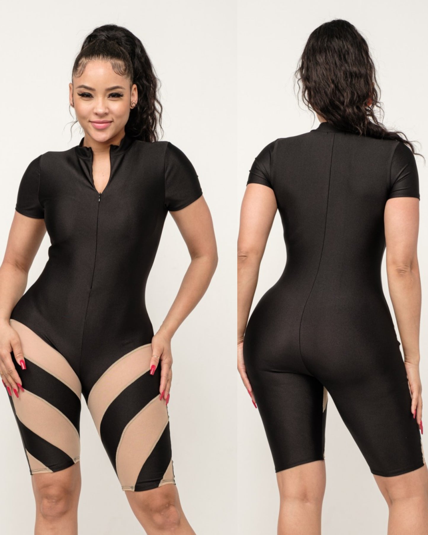Yoga chic romper