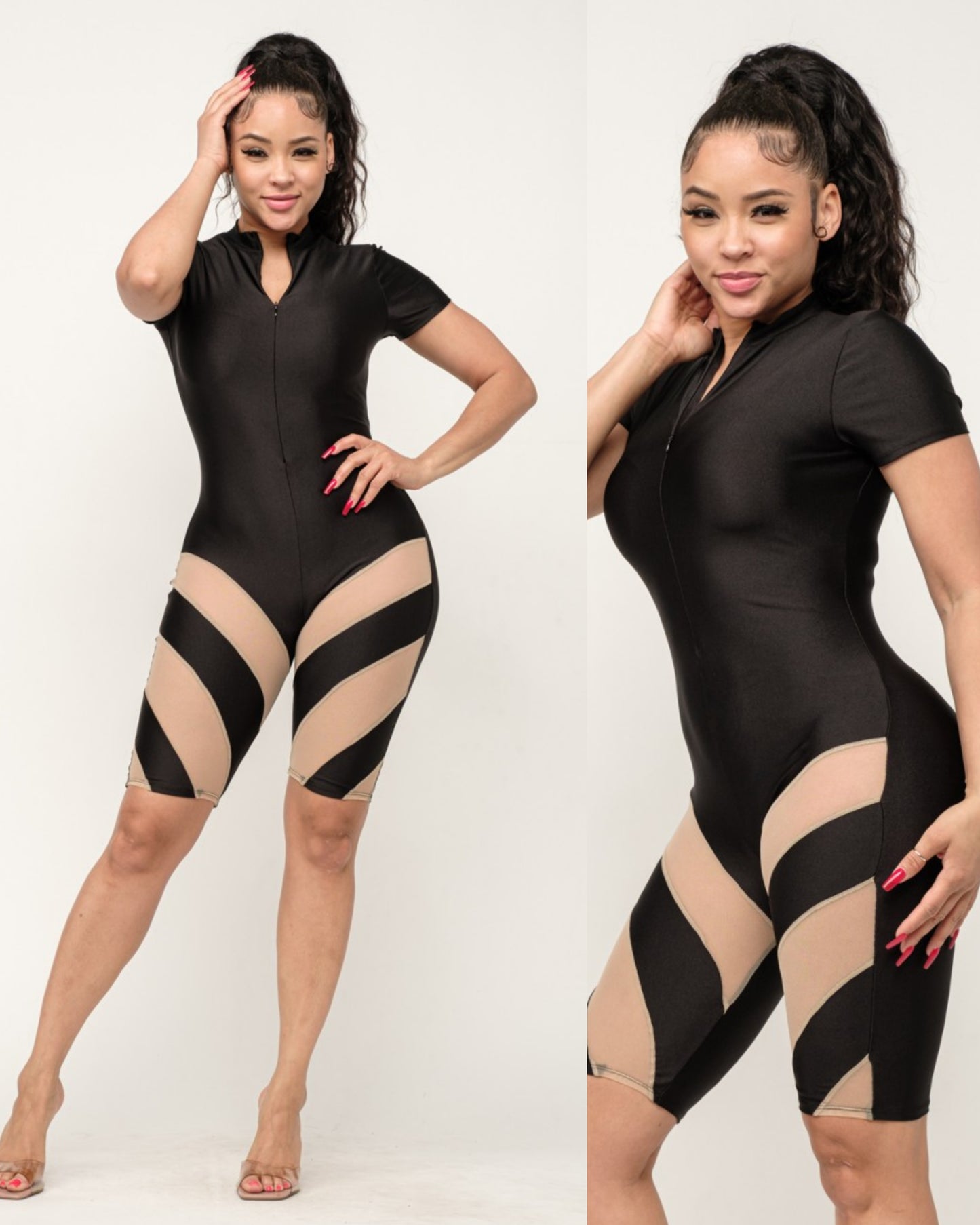 Yoga chic romper