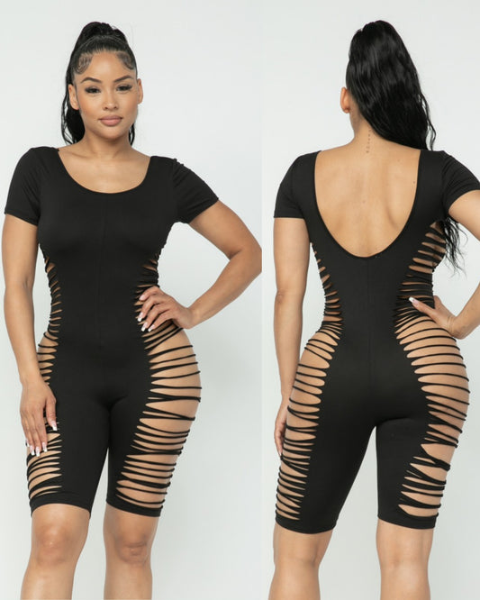 Major biker romper
