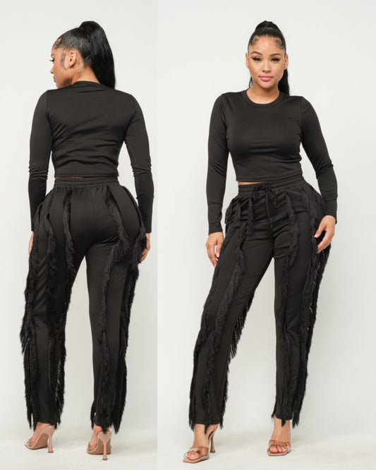 Queen of fringe set