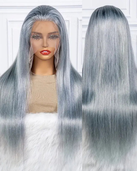 Ms silva custom silver gray wig