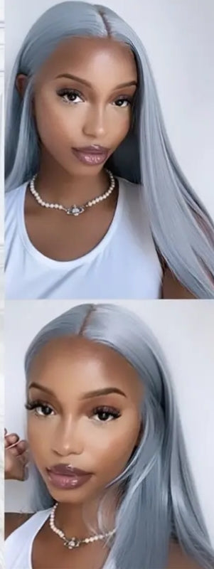 Ms silva custom silver gray wig