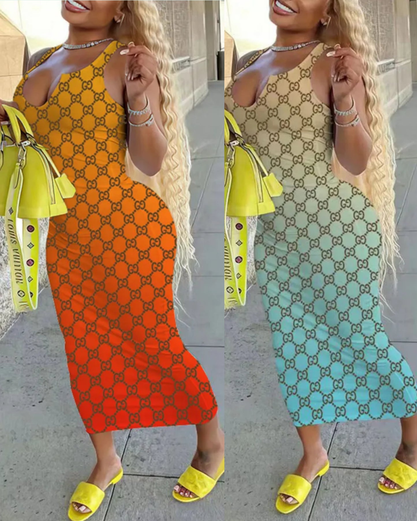 New luxy gg mos dress