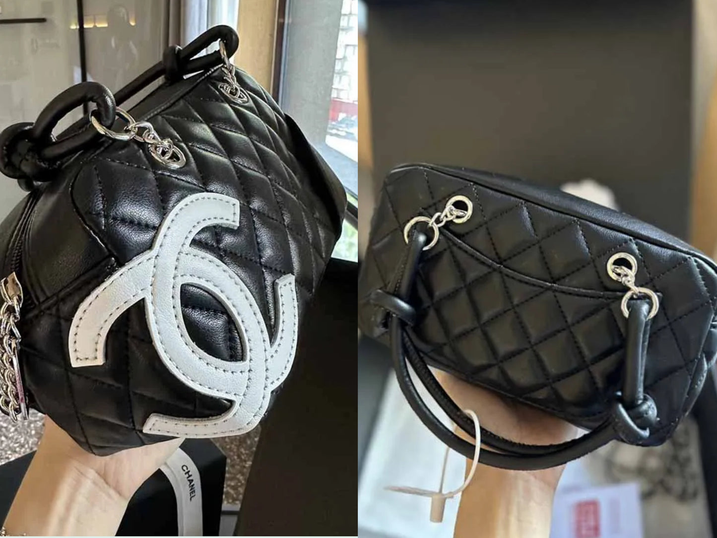 CC quilted bag