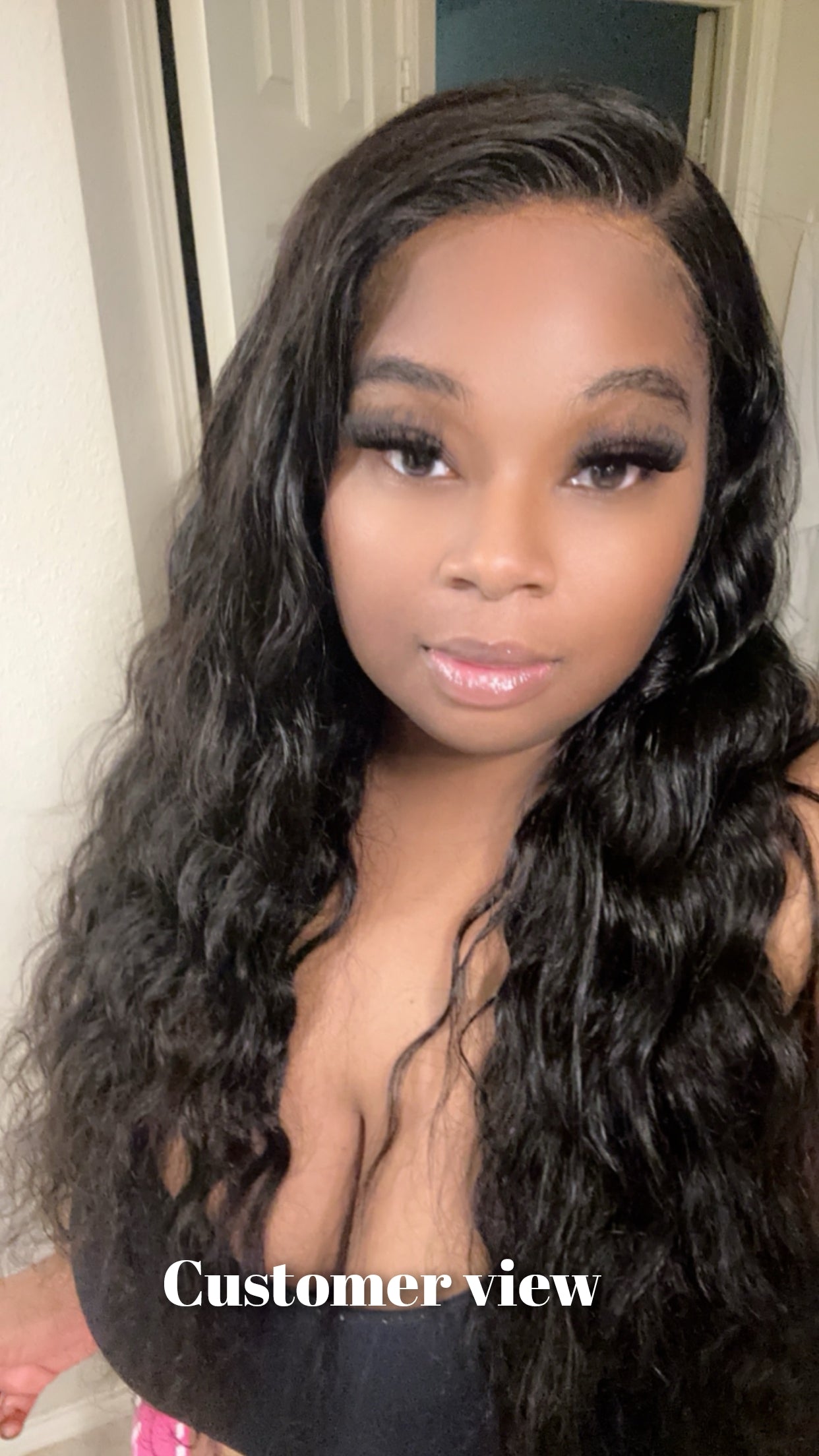 Ochos Rios human hair lace wig