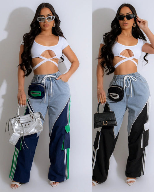 SCULPTED CARGO PANTS