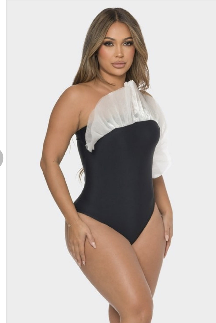 Fanned out bodysuit top pre order
