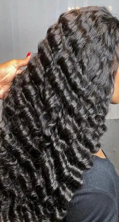 Deep water wave 13x4 lace wig 26 inch special