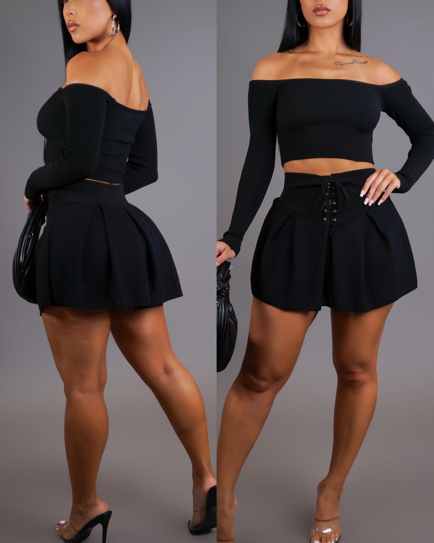 New 🔥 His vibe skort set