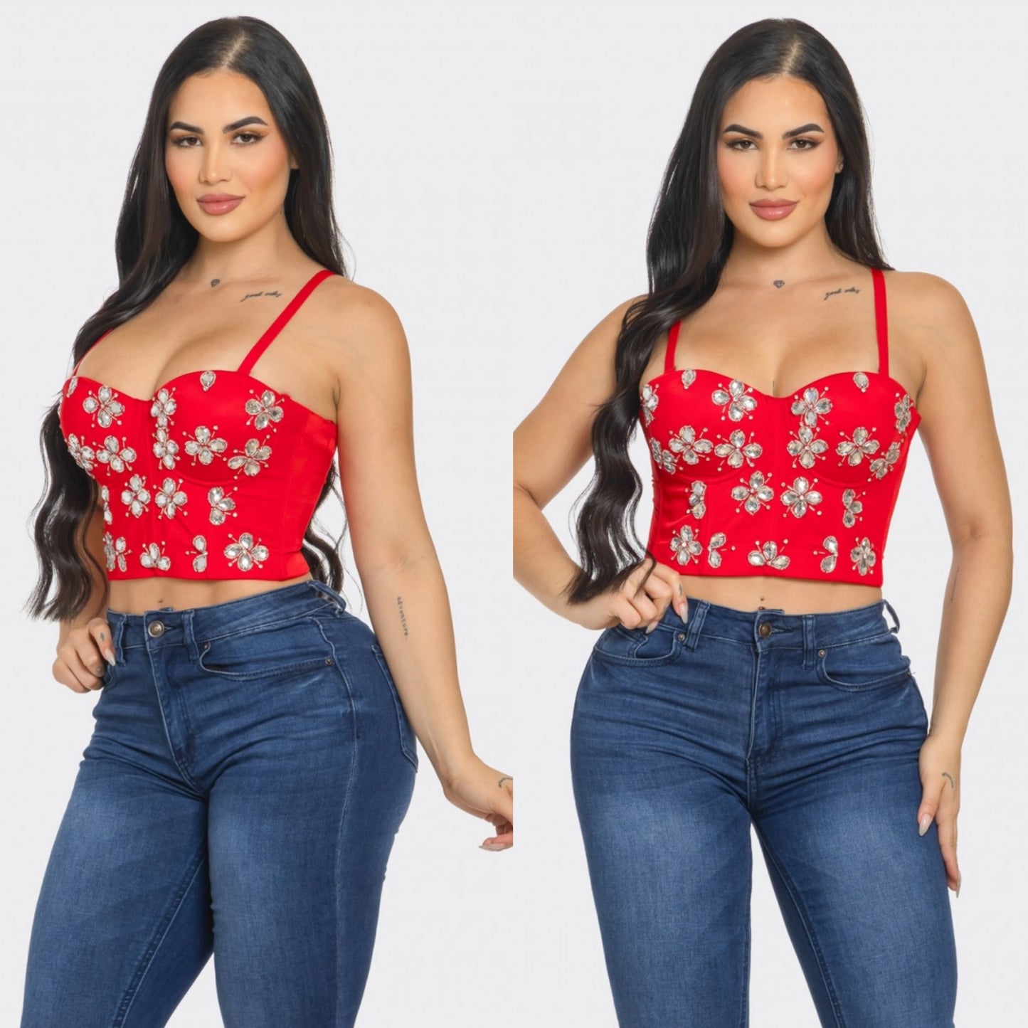 Bombshells and Jewels top