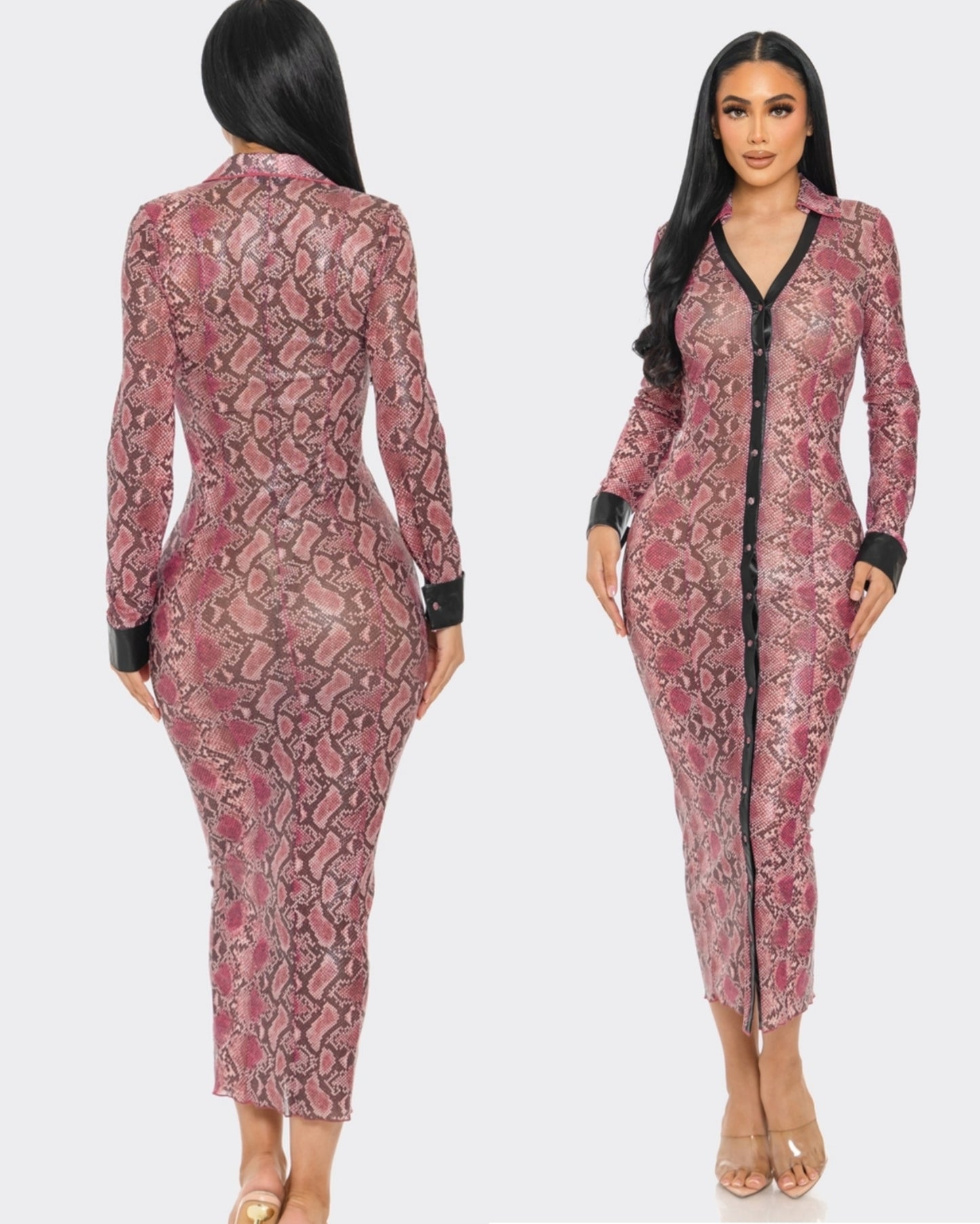 Mi casa long shirt dress
