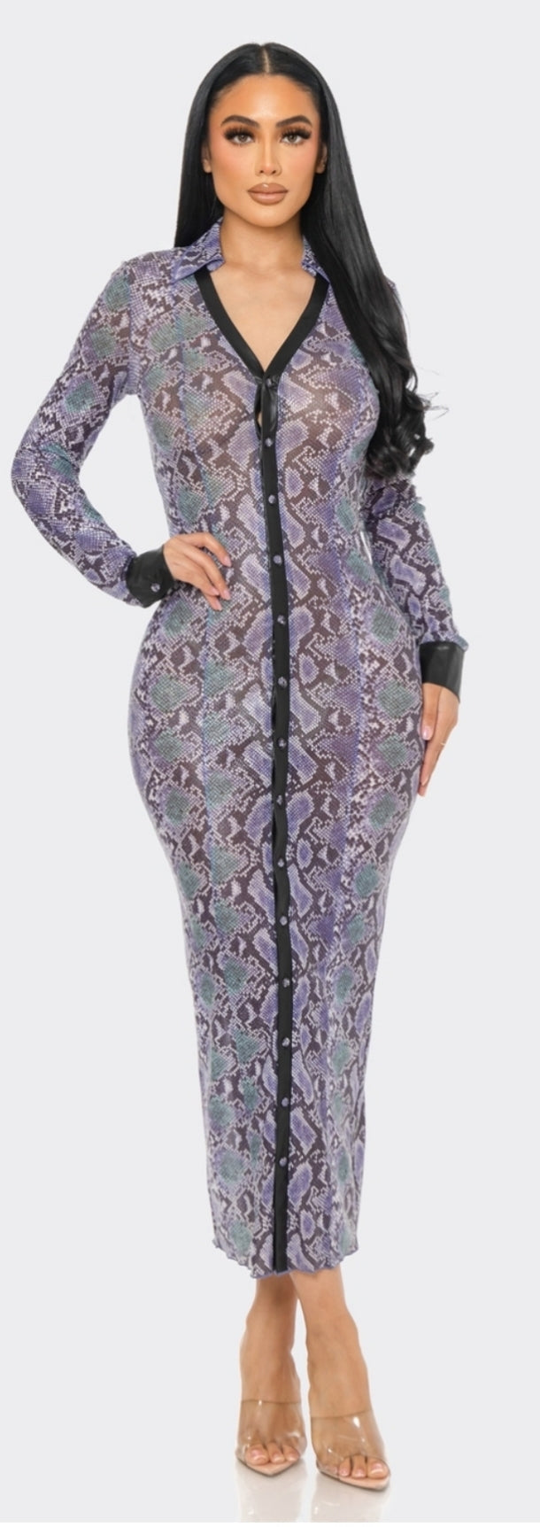 Mi casa long shirt dress