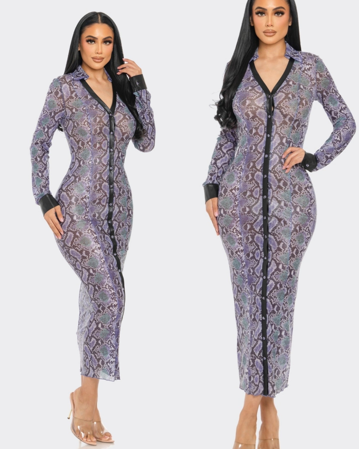 Mi casa long shirt dress