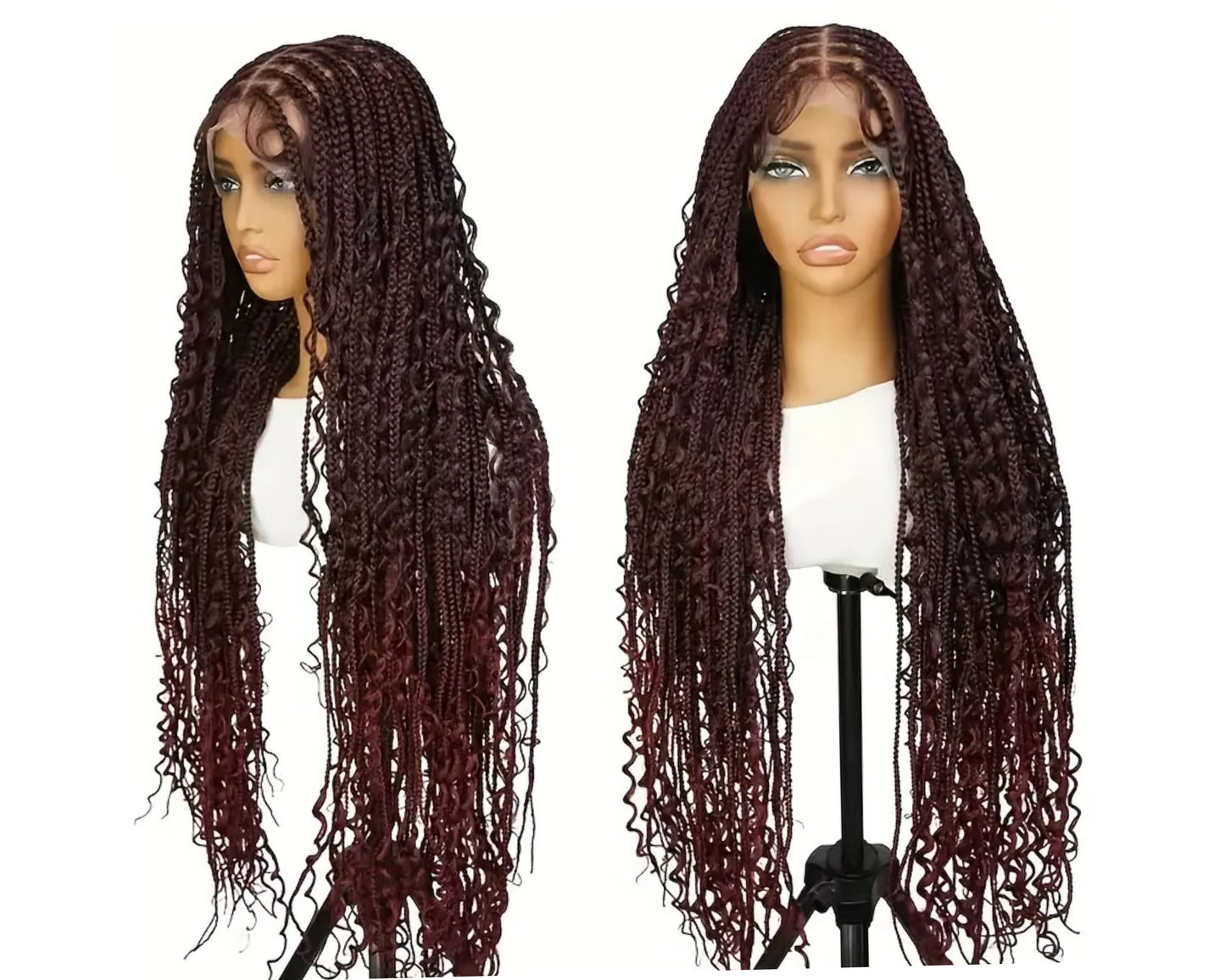 Bali girl Bohemian 36 inch boho lace braid wig